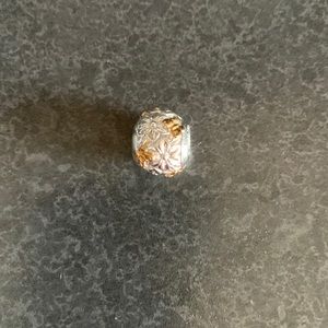 Flower and Butterfly Pandora Bead